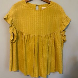 Altar’d State Golden Blouse